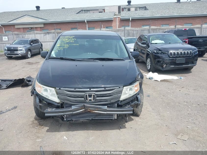 2012 Honda Odyssey Ex VIN: 5FNRL5H44CB509839 Lot: 12029772