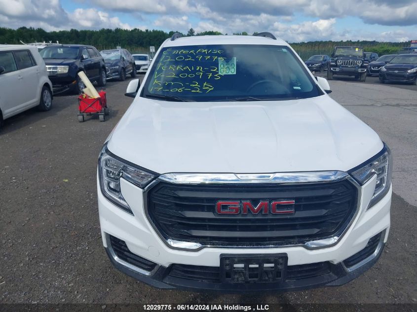 2023 GMC Terrain VIN: 3GKALTEG7PL200975 Lot: 12029775