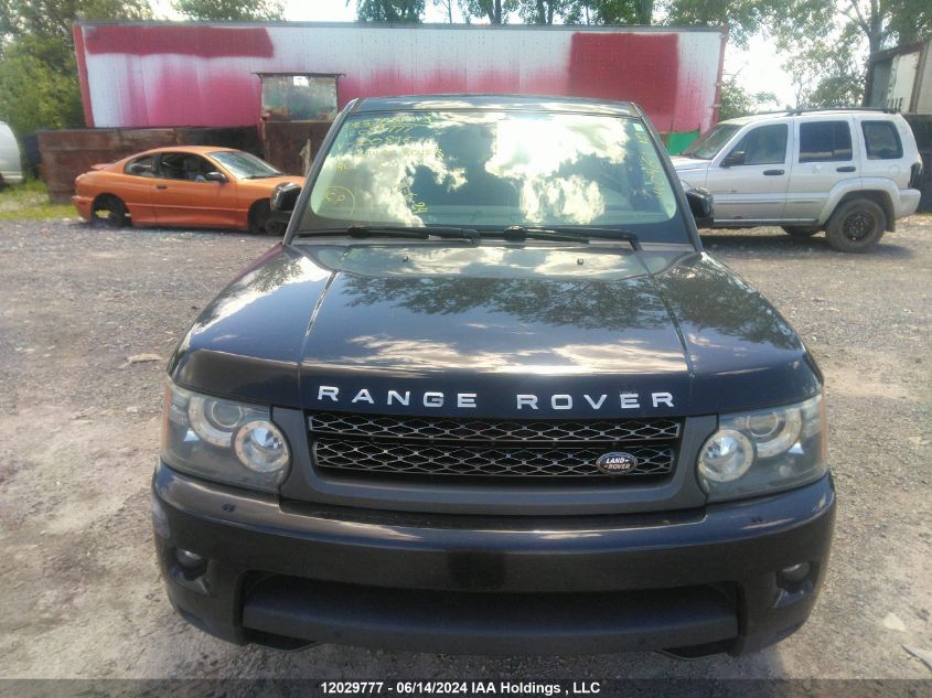 2011 Land Rover Range Rover Sport Hse VIN: SALSF2D40BA700896 Lot: 12029777