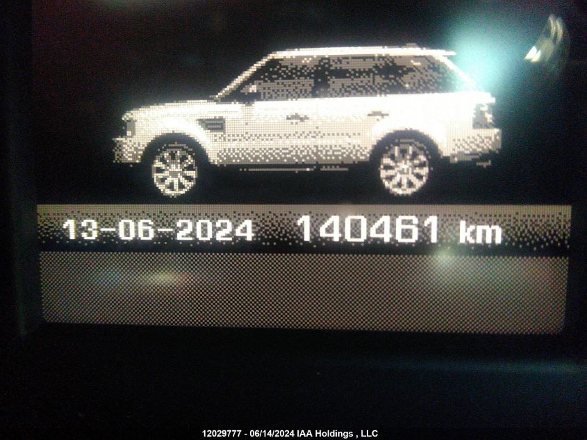 2011 Land Rover Range Rover Sport Hse VIN: SALSF2D40BA700896 Lot: 12029777