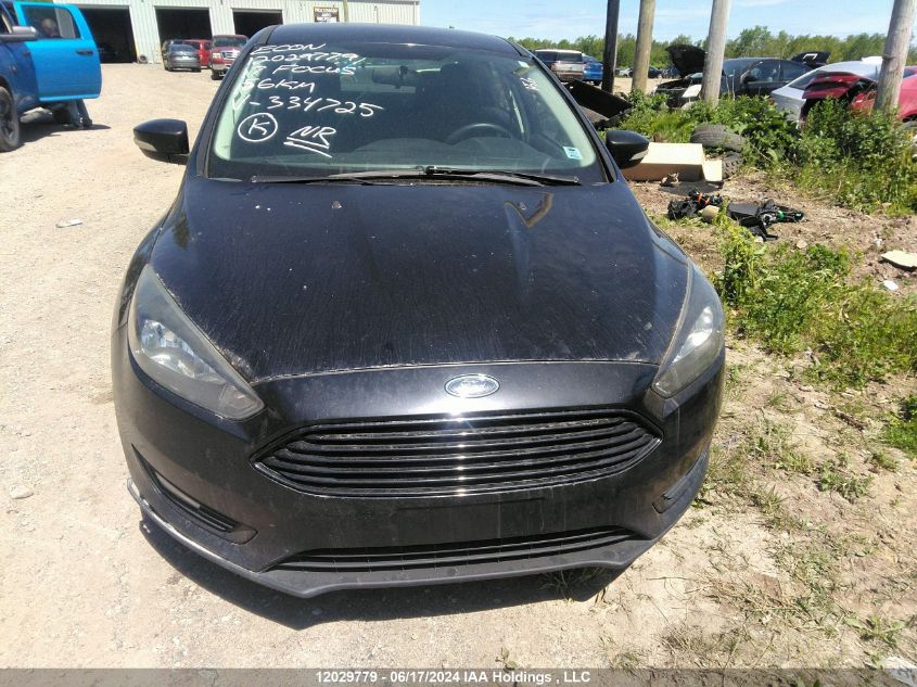 2017 Ford Focus Se VIN: 1FADP3FE0HL334725 Lot: 12029779