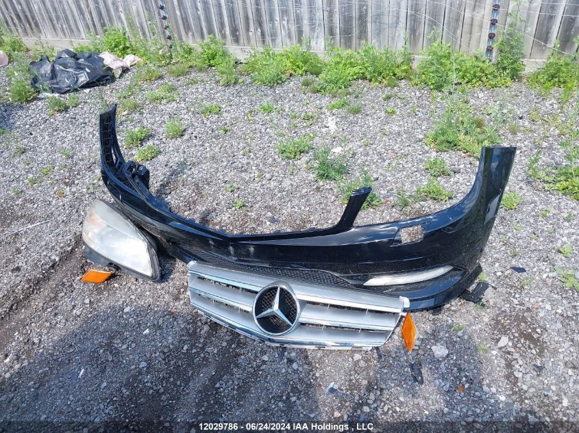 2011 Mercedes-Benz C-Class VIN: WDDGF8BB5BF594598 Lot: 12029786