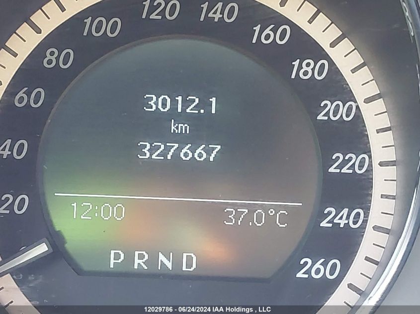 2011 Mercedes-Benz C-Class VIN: WDDGF8BB5BF594598 Lot: 12029786