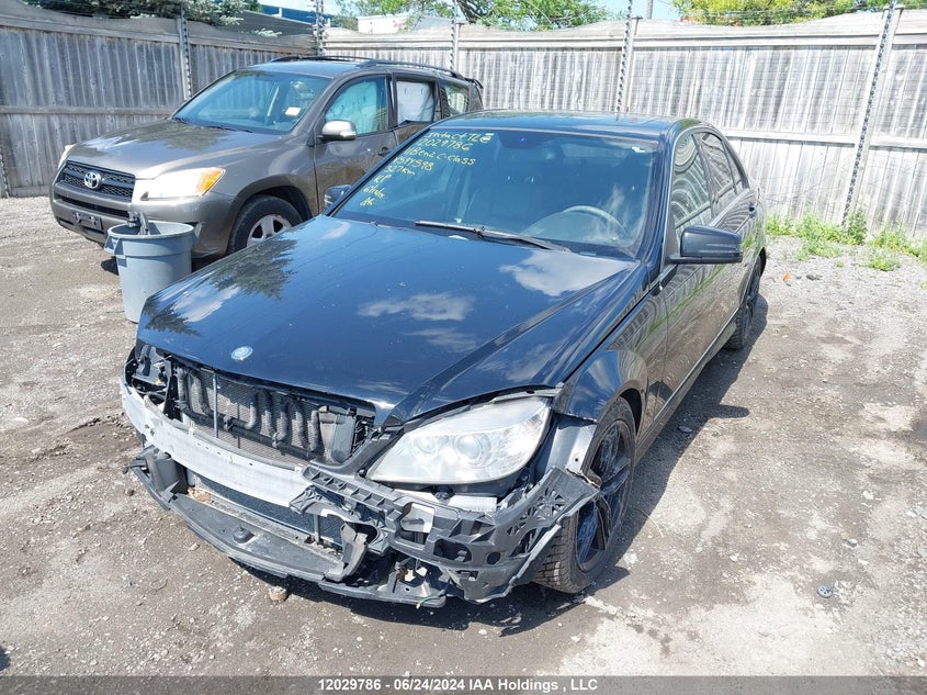2011 Mercedes-Benz C-Class VIN: WDDGF8BB5BF594598 Lot: 12029786