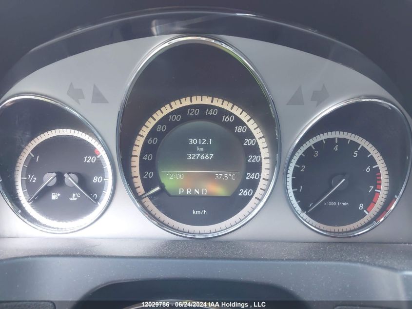 2011 Mercedes-Benz C-Class VIN: WDDGF8BB5BF594598 Lot: 12029786