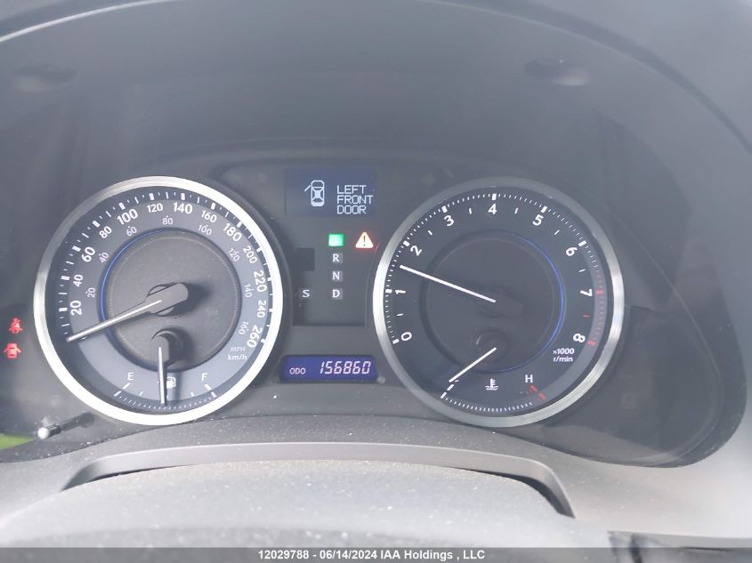 2012 Lexus Is 250 VIN: JTHCF5C22C5057120 Lot: 12029788