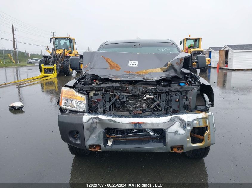 2012 Nissan Titan S/Sv/Pro-4X VIN: 1N6AA0CC2CN317693 Lot: 12029789