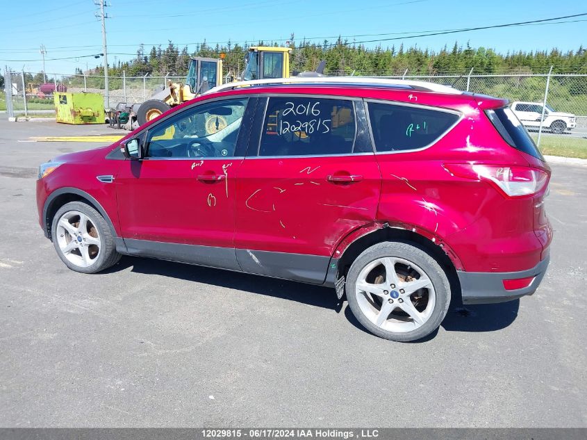 2016 Ford Escape Titanium VIN: 1FMCU9J96GUA70846 Lot: 12029815