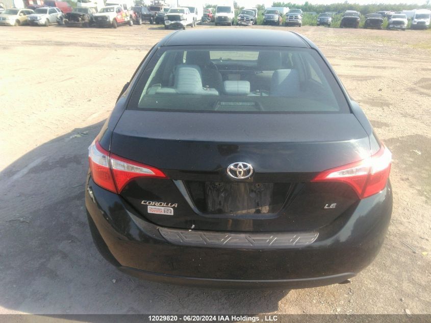 2016 Toyota Corolla L/Le/Le Pls/Prm/S/S Pls VIN: 2T1BURHE1GC641711 Lot: 12029820