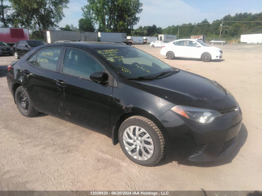 2016 Toyota Corolla L/Le/Le Pls/Prm/S/S Pls VIN: 2T1BURHE1GC641711 Lot: 12029820