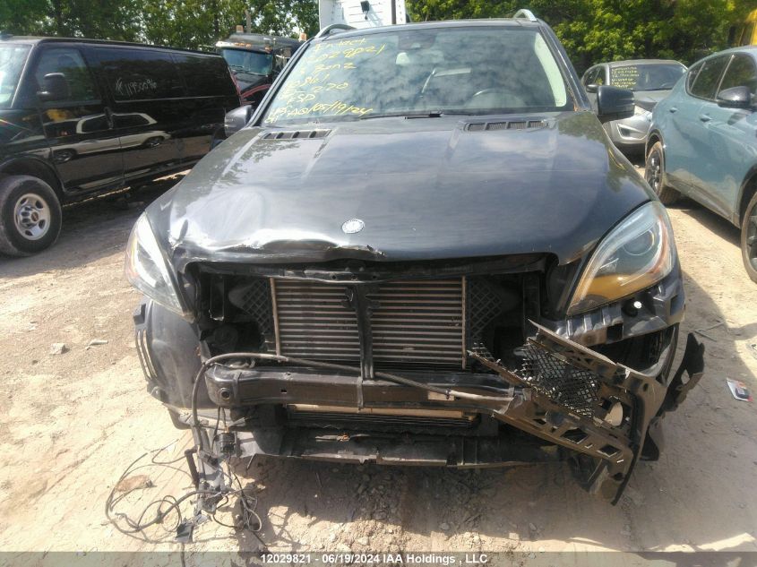 2013 Mercedes-Benz M-Class VIN: 4JGDA2EB8DA110861 Lot: 12029821