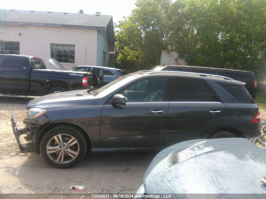 2013 Mercedes-Benz M-Class VIN: 4JGDA2EB8DA110861 Lot: 12029821