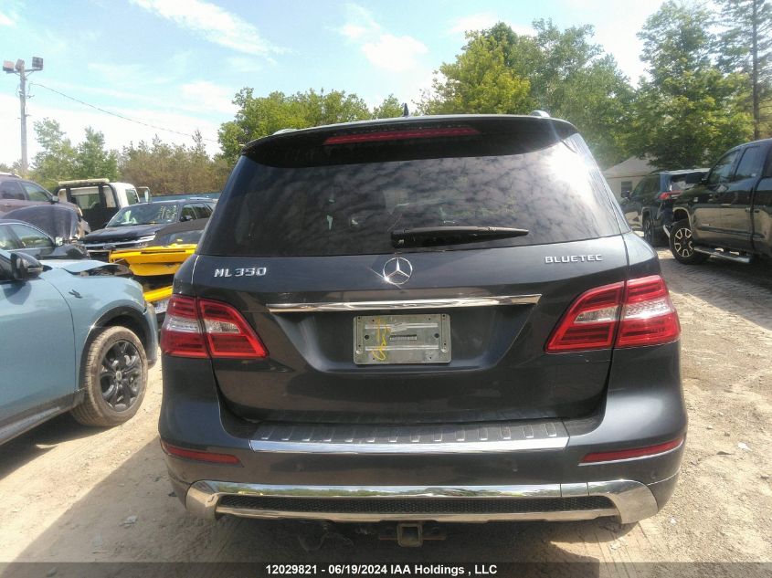 2013 Mercedes-Benz M-Class VIN: 4JGDA2EB8DA110861 Lot: 12029821