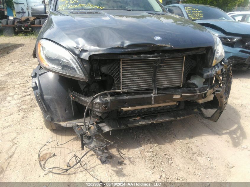 2013 Mercedes-Benz M-Class VIN: 4JGDA2EB8DA110861 Lot: 12029821