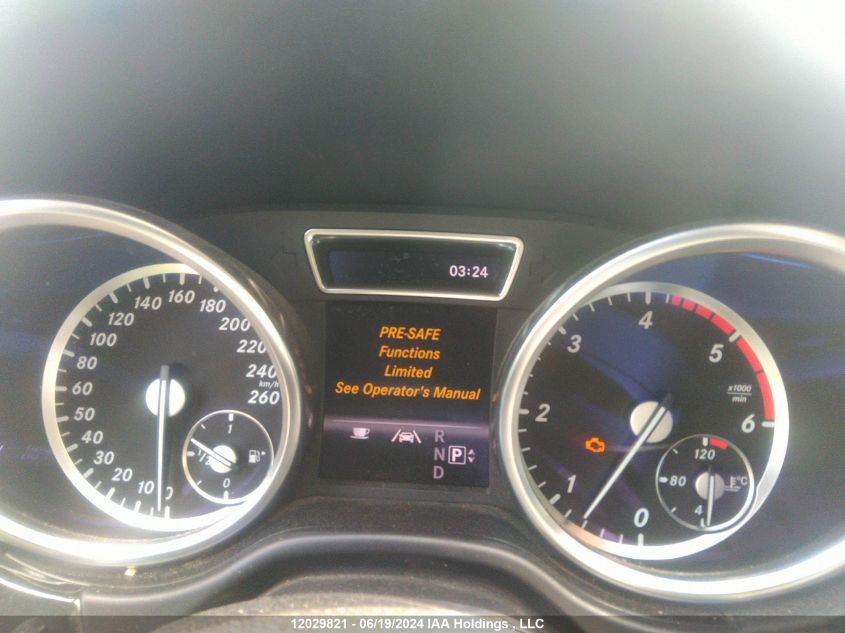 2013 Mercedes-Benz M-Class VIN: 4JGDA2EB8DA110861 Lot: 12029821