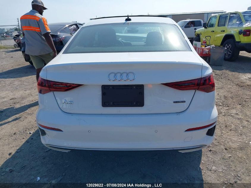 2023 Audi A3 Premium VIN: WAUGUCGYXPA144477 Lot: 12029822