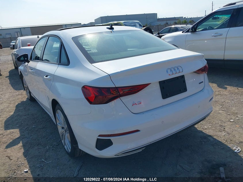 2023 Audi A3 Premium VIN: WAUGUCGYXPA144477 Lot: 12029822