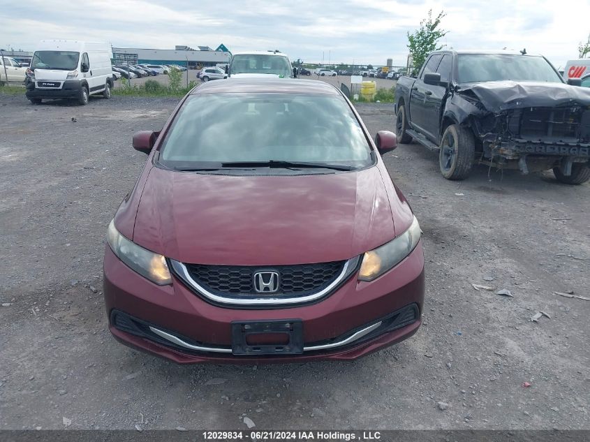 2013 Honda Civic Sdn VIN: 2HGFB2F47DH017438 Lot: 12029834