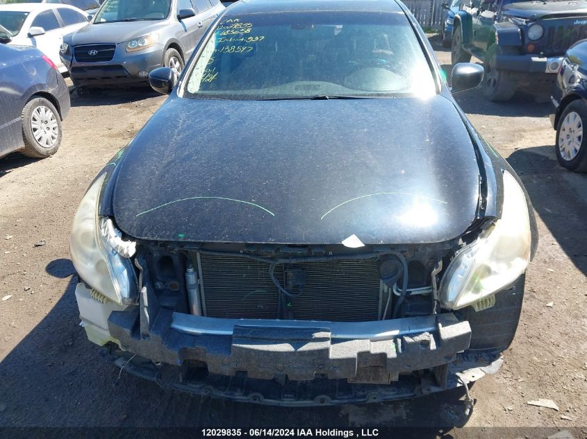 2012 Infiniti G37 VIN: JN1CV6AR4CM683058 Lot: 12029835