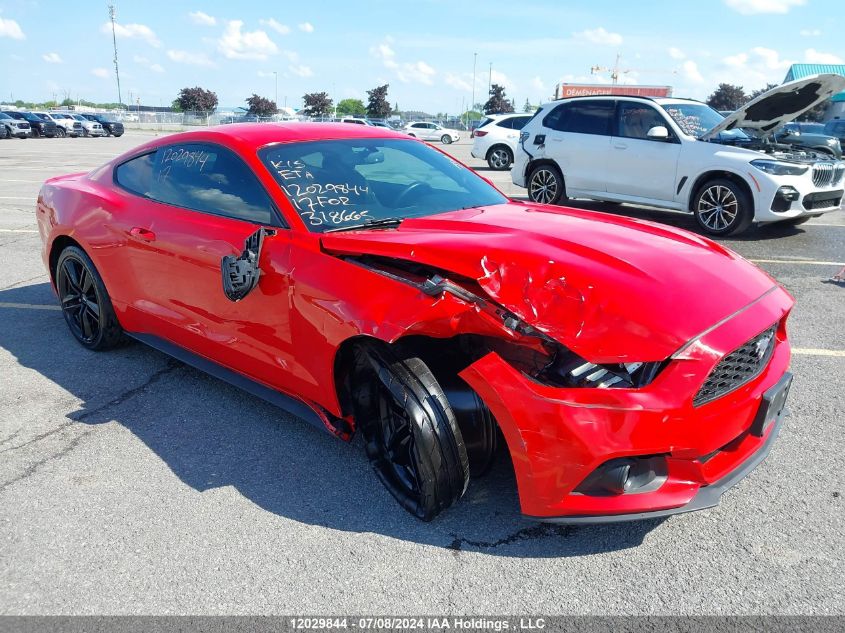 1FA6P8TH4H5318665 2017 FORD MUSTANG - Image 1