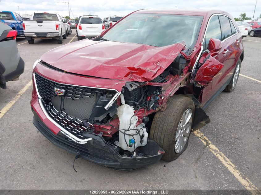 2019 Cadillac Xt4 Luxury VIN: 1GYFZBR40KF136611 Lot: 12029853