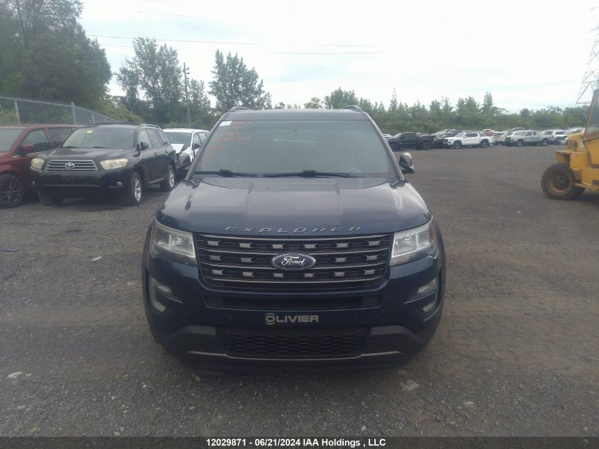 2017 Ford Explorer Xlt VIN: 1FM5K8D85HGB34855 Lot: 12029871