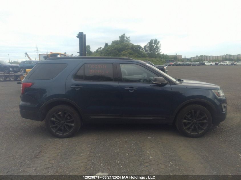 2017 Ford Explorer Xlt VIN: 1FM5K8D85HGB34855 Lot: 12029871