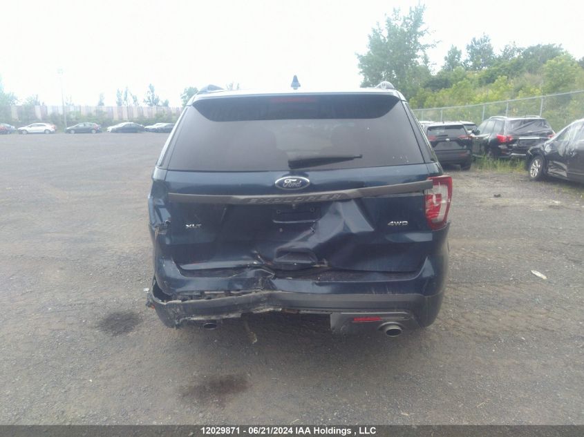 2017 Ford Explorer Xlt VIN: 1FM5K8D85HGB34855 Lot: 12029871