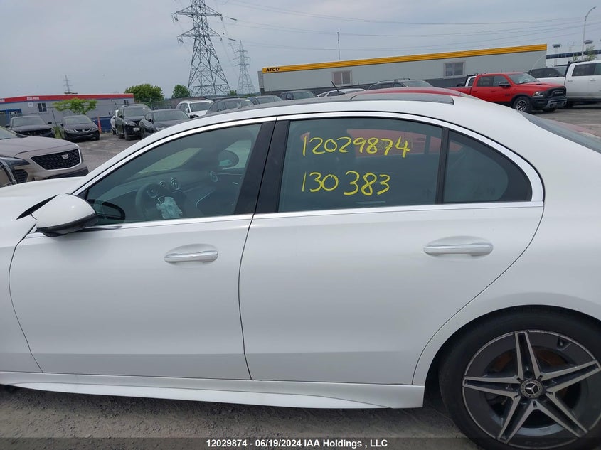 2023 Mercedes-Benz C-Class VIN: W1KAF4HB5PR130383 Lot: 12029874