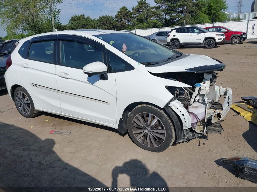 2016 Honda Fit Ex/Exl VIN: 3HGGK5H81GM107082 Lot: 12029877