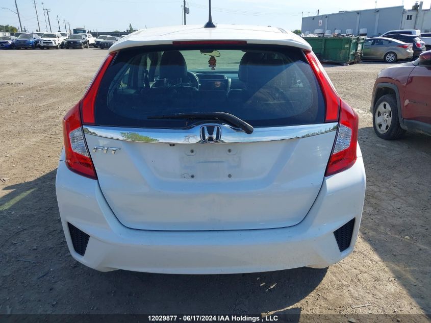 2016 Honda Fit Ex/Exl VIN: 3HGGK5H81GM107082 Lot: 12029877