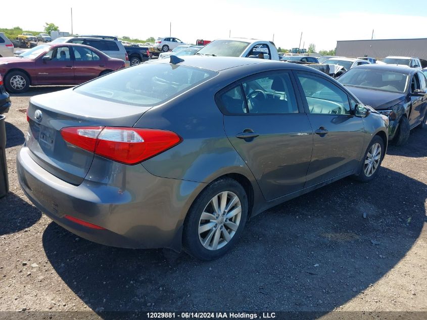 2014 Kia Forte VIN: KNAFX4A69E5057823 Lot: 12029881