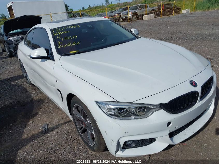 2014 BMW 4 Series VIN: WBA3N5C59EF715539 Lot: 12029883