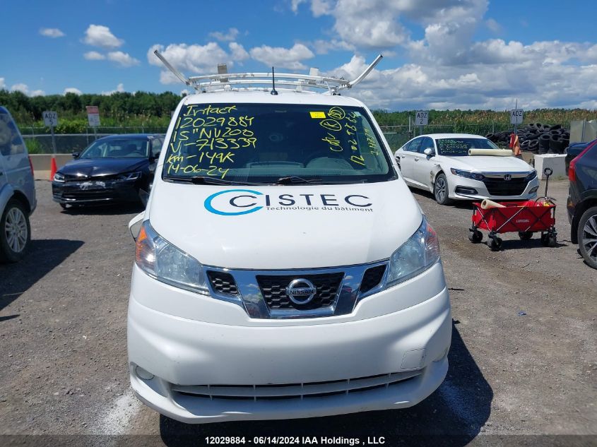 2015 Nissan Nv200 VIN: 3N6CM0KN7FK713339 Lot: 12029884