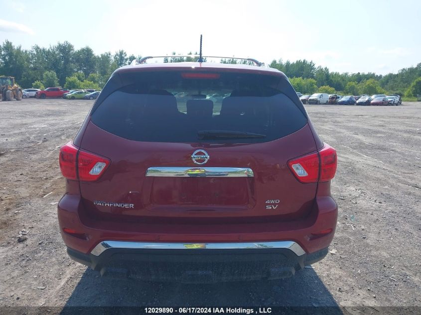 2018 Nissan Pathfinder VIN: 5N1DR2MM7JC609257 Lot: 12029890