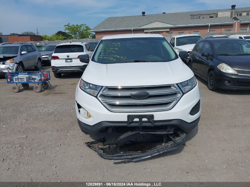 2017 Ford Edge Se VIN: 2FMPK4G98HBC00277 Lot: 12029891