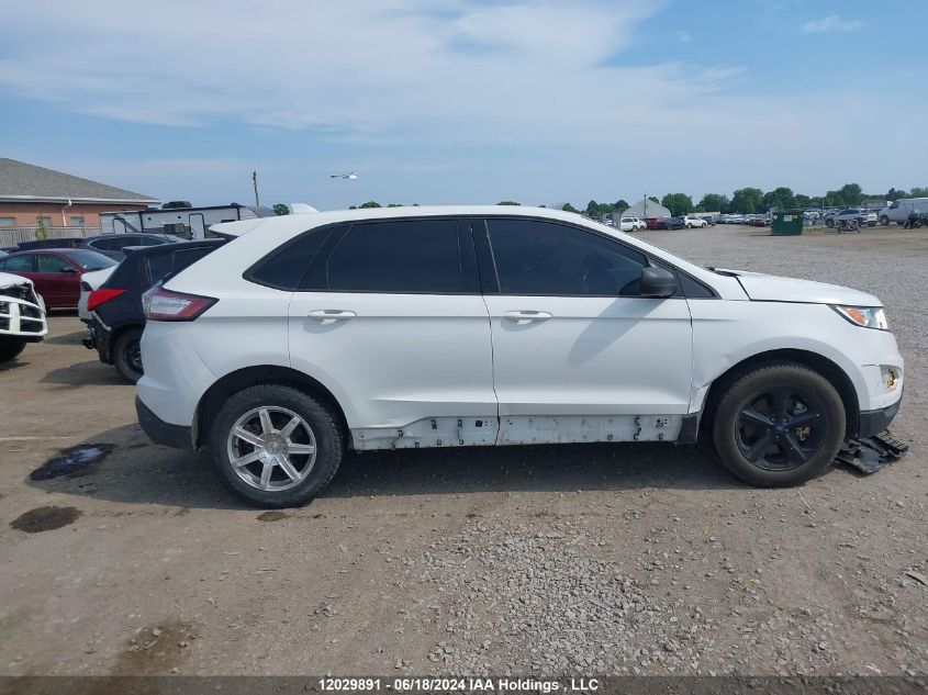 2017 Ford Edge Se VIN: 2FMPK4G98HBC00277 Lot: 12029891