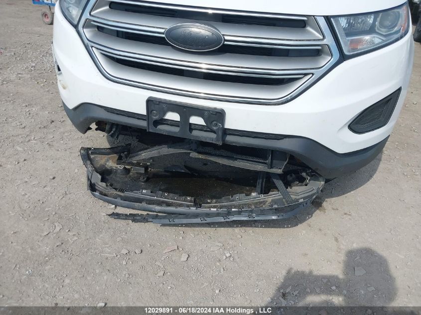 2017 Ford Edge Se VIN: 2FMPK4G98HBC00277 Lot: 12029891