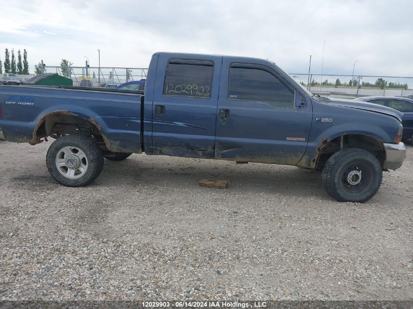 2004 Ford Super Duty F-350 Srw VIN: 1FTSW31P74ED97557 Lot: 12029903