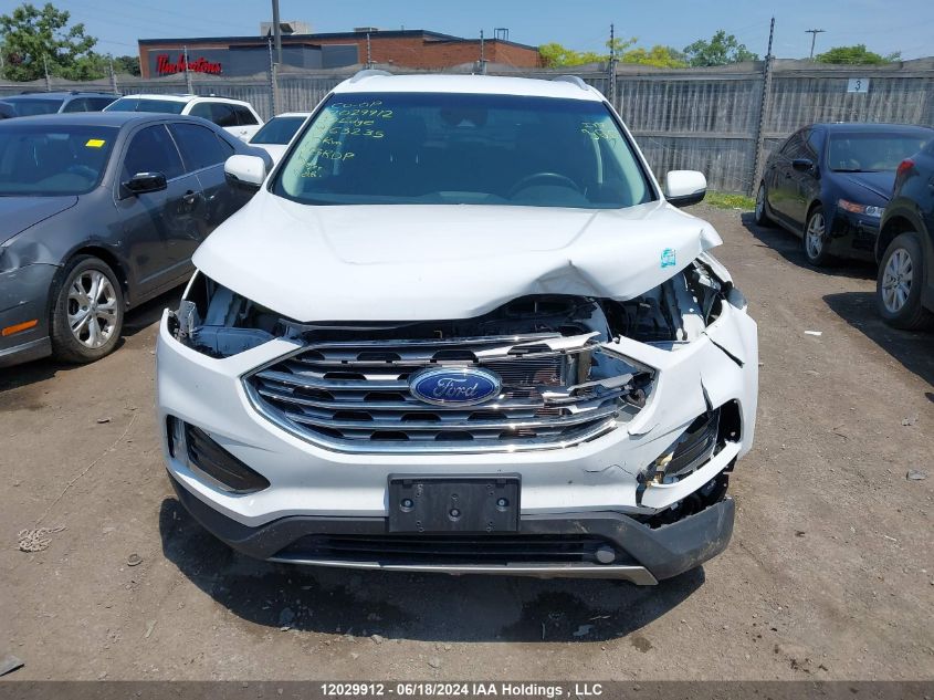 2020 Ford Edge Sel VIN: 2FMPK4J95LBA63235 Lot: 12029912