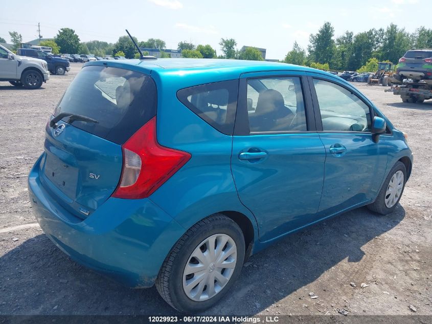 2014 Nissan Versa Note S/S Plus/Sv/Sl VIN: 3N1CE2CP1EL377680 Lot: 12029923