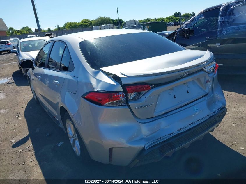 2021 Toyota Corolla Se VIN: 5YFB4MBE6MP068621 Lot: 12029927