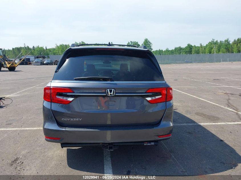 2022 Honda Odyssey VIN: 5FNRL6H47NB503512 Lot: 12029941