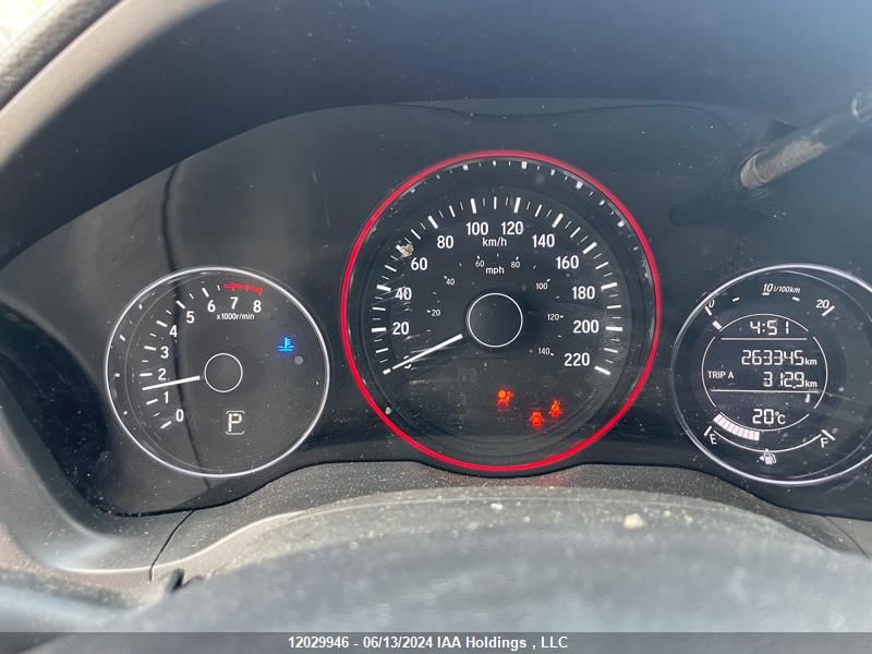 2017 Honda Hr-V Lx VIN: 3CZRU5H3XHM100651 Lot: 12029946