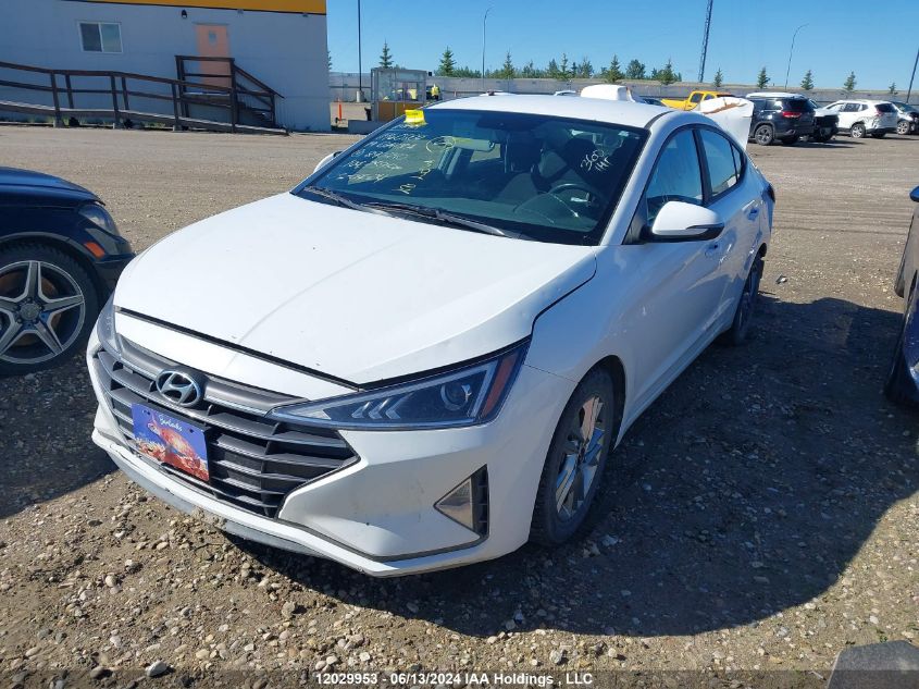 2019 Hyundai Elantra Preferred VIN: KMHD84LF7KU890490 Lot: 12029953