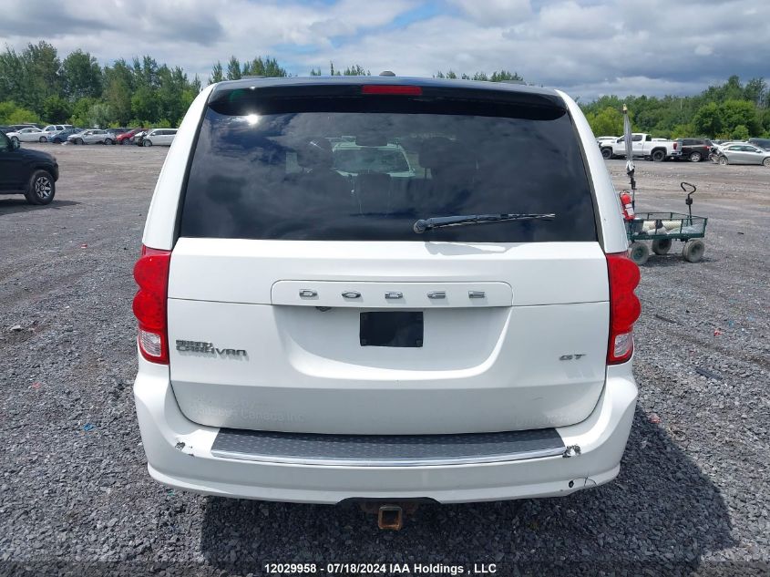 2019 Dodge Grand Caravan Gt VIN: 2C4RDGEG0KR677973 Lot: 12029958