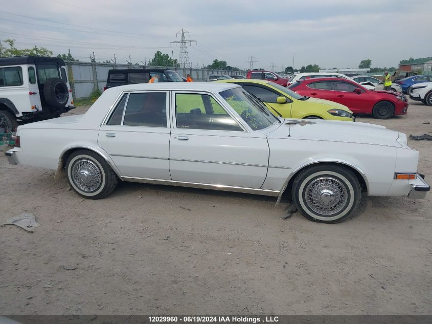 1988 Plymouth Gran Fury Caravelle VIN: 1P3BB26P2JW109366 Lot: 12029960