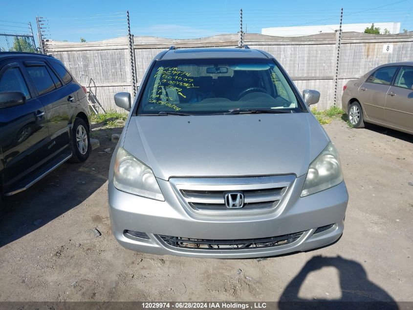 2007 Honda Odyssey VIN: 5FNRL38697B509007 Lot: 12029974