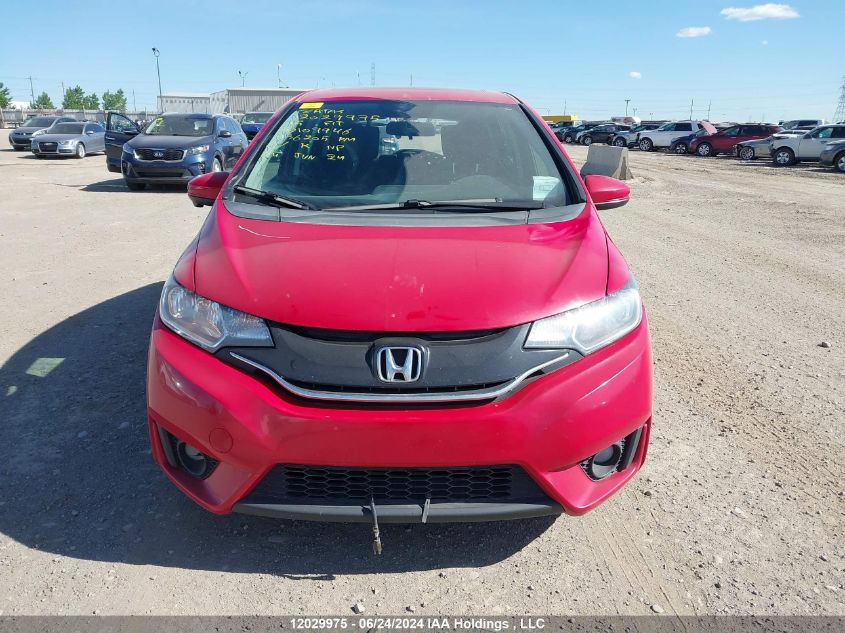 2015 Honda Fit Ex/Exl VIN: 3HGGK5H81FM109946 Lot: 12029975