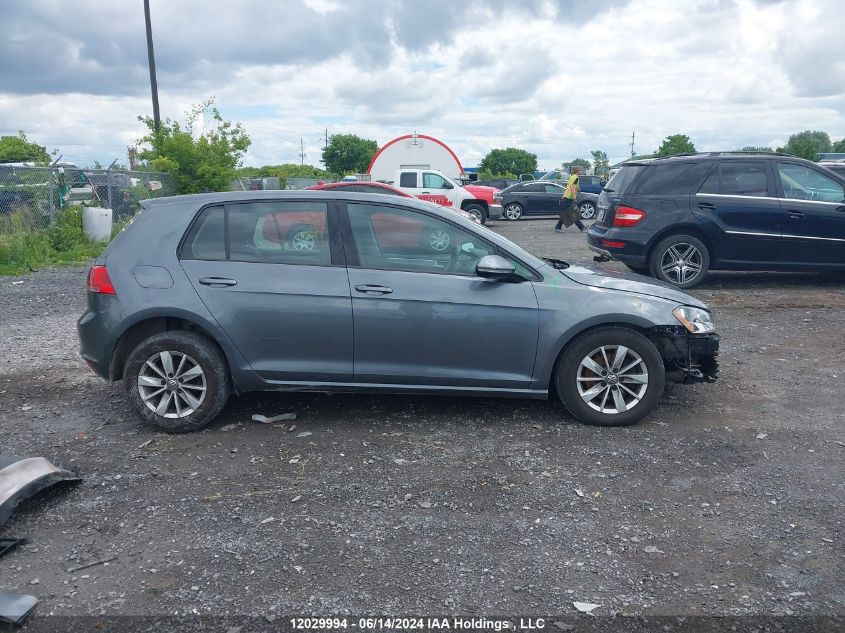 2015 Volkswagen Golf VIN: 3VW217AU7FM084692 Lot: 12029994